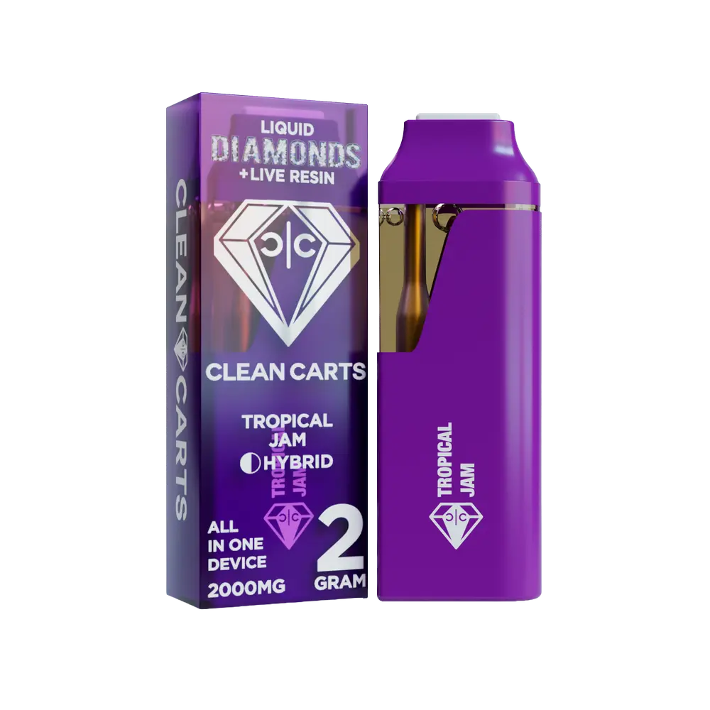 TROPICAL JAM clean carts 2g disposable