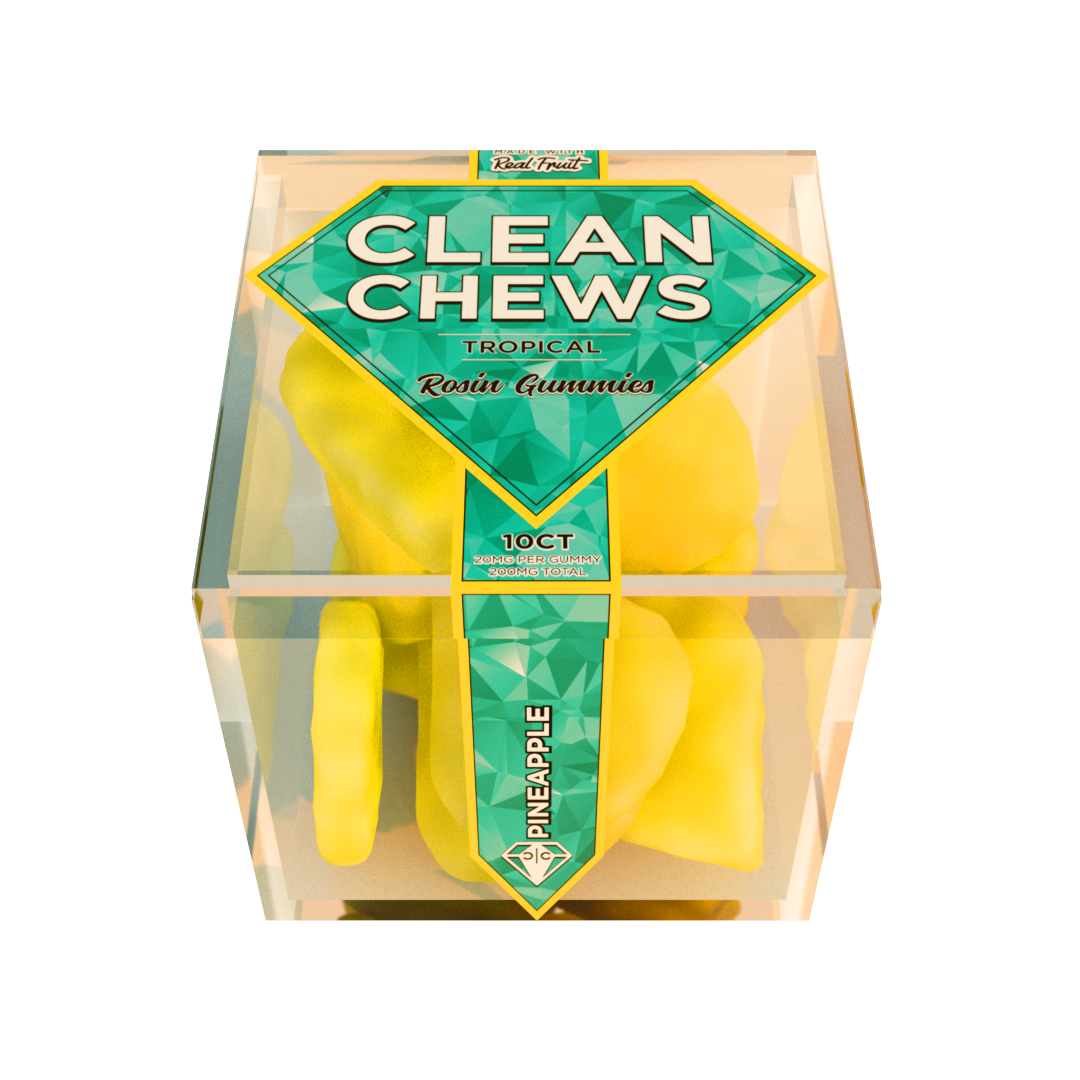 Clean Chews Pineapple Gummies