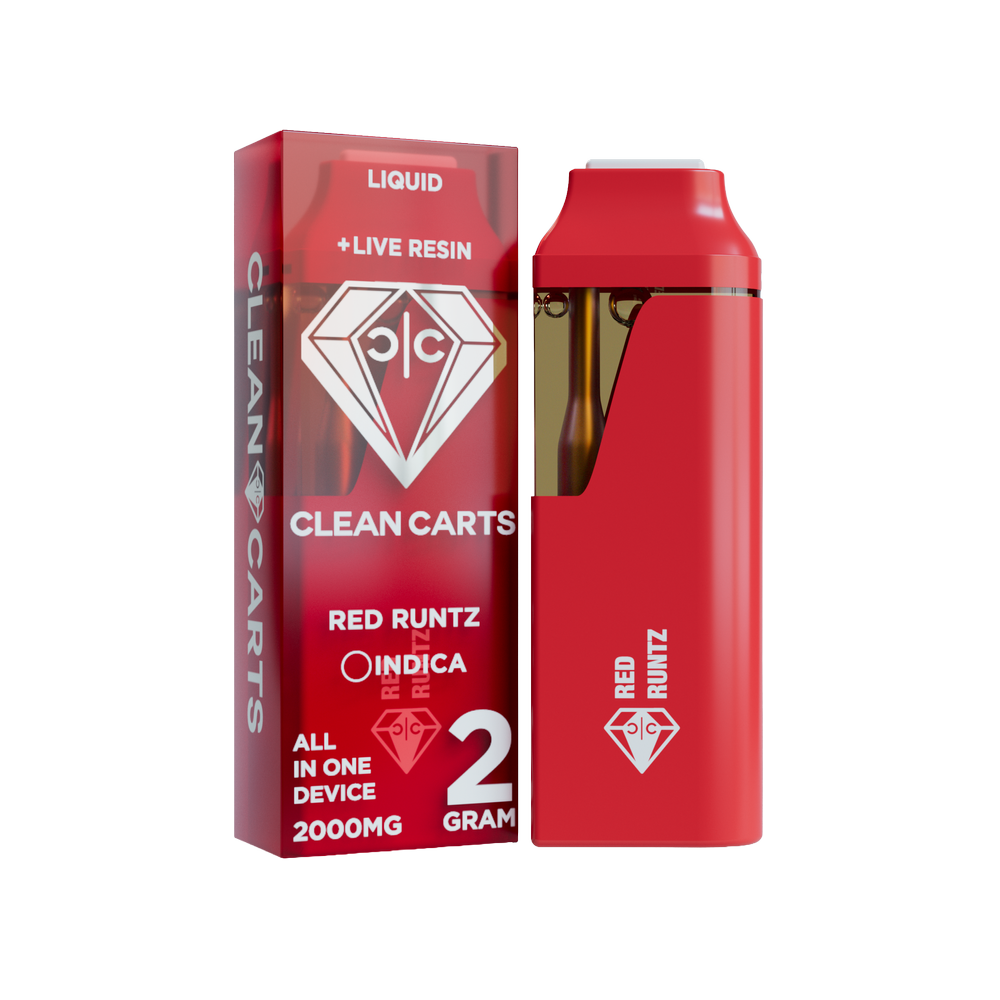 red runtz clean cart