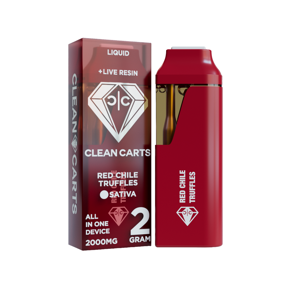 red chile truffles clean cart