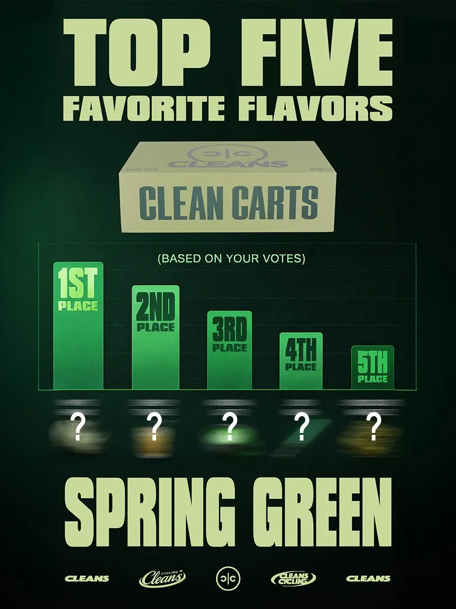 clean carts top 5 flavors