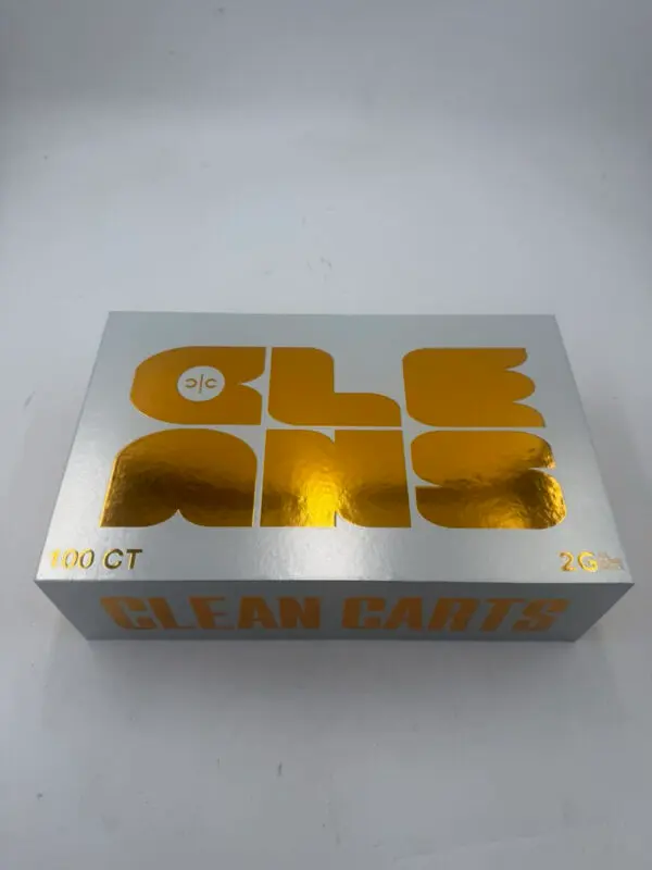clean carts summer gold edition 100ct box